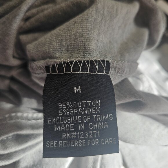 Harper & Ivy M Grey Long Sleeve T-Shirt with "Dark Angel" and graphics - Picture 5 of 8